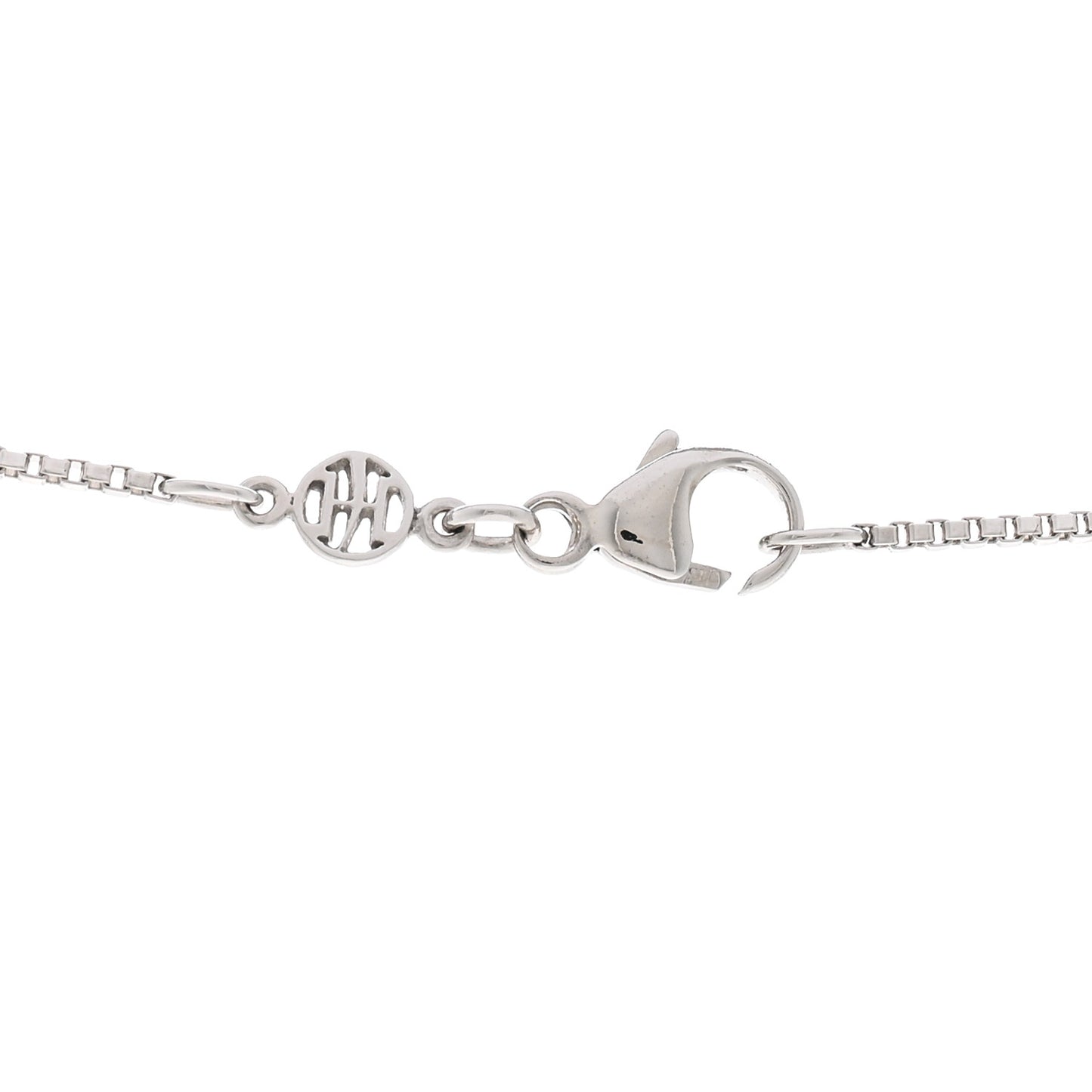 Sterling Silver Blue Topaz Kali Lava Heart Pendant Necklace