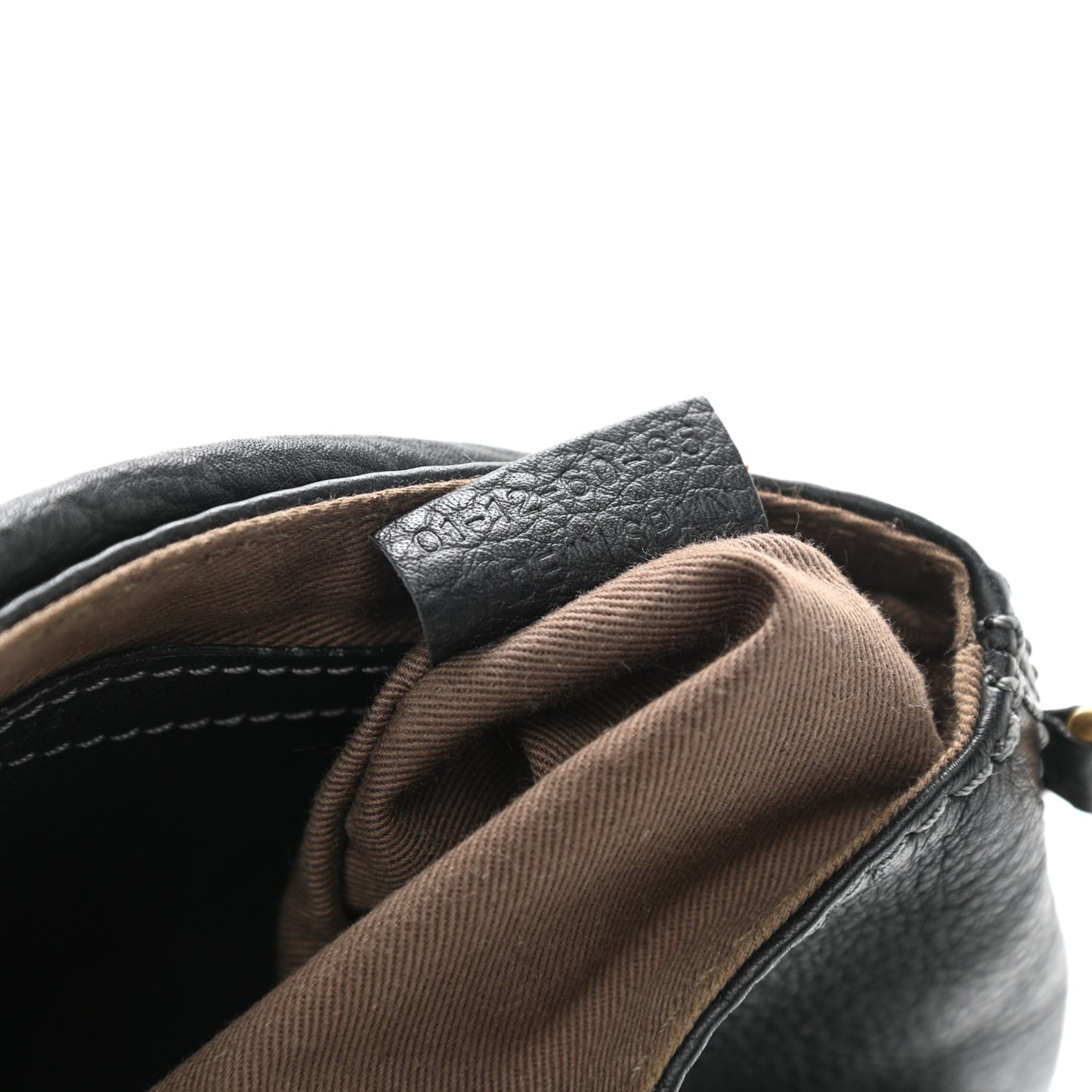 Calfskin Marcie Pochette Crossbody Bag Black