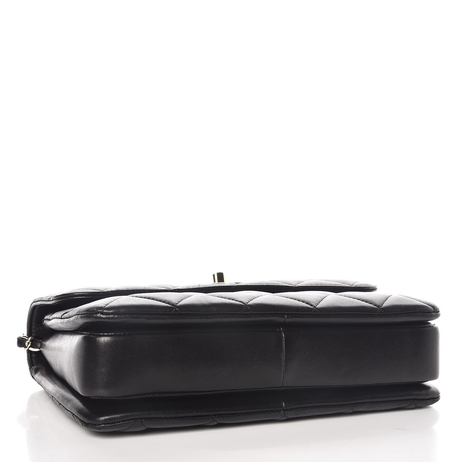 Chanel Lambskin Quilted Small Trendy CC Dual Handle Flap Bag Black 4 of 10