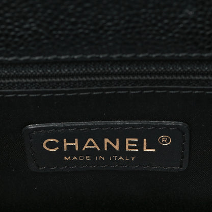 Chanel Caviar Quilted Grand Shopping Tote GST Black 6 of 10