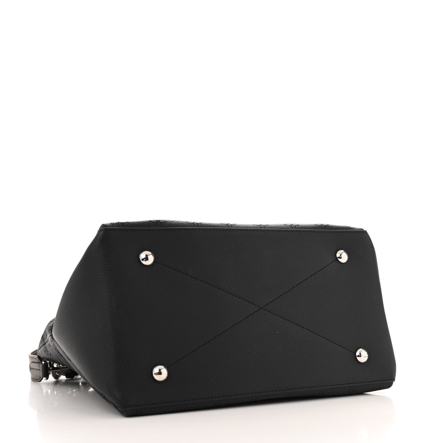 Louis Vuitton Mahina Beaubourg Hobo MM Black 4 of 12