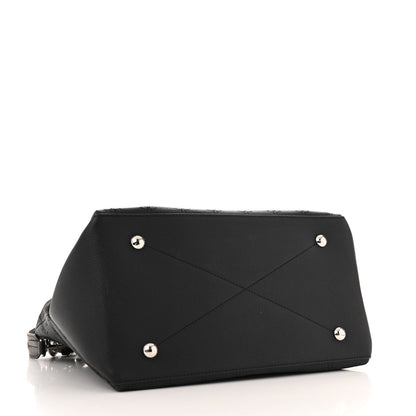 Louis Vuitton Mahina Beaubourg Hobo MM Black 4 of 12