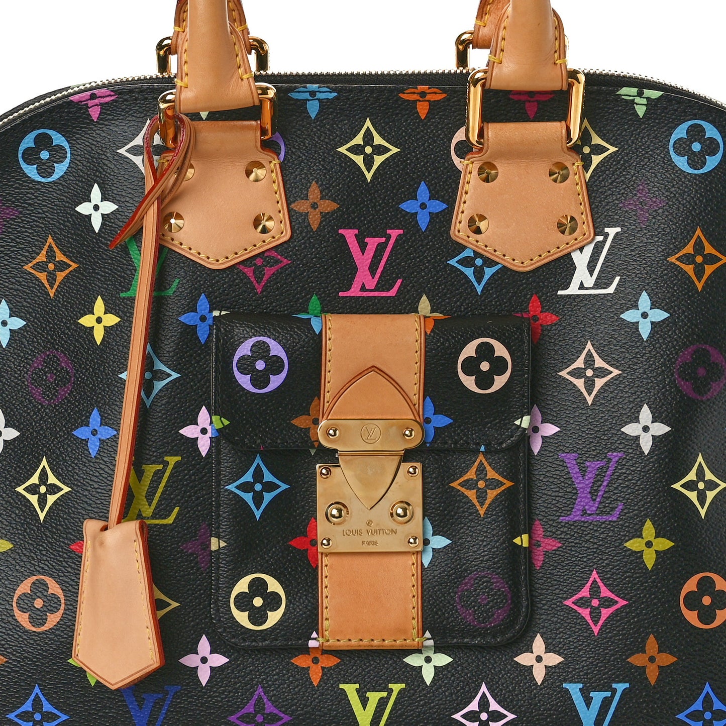 Monogram Multicolor Alma GM Black