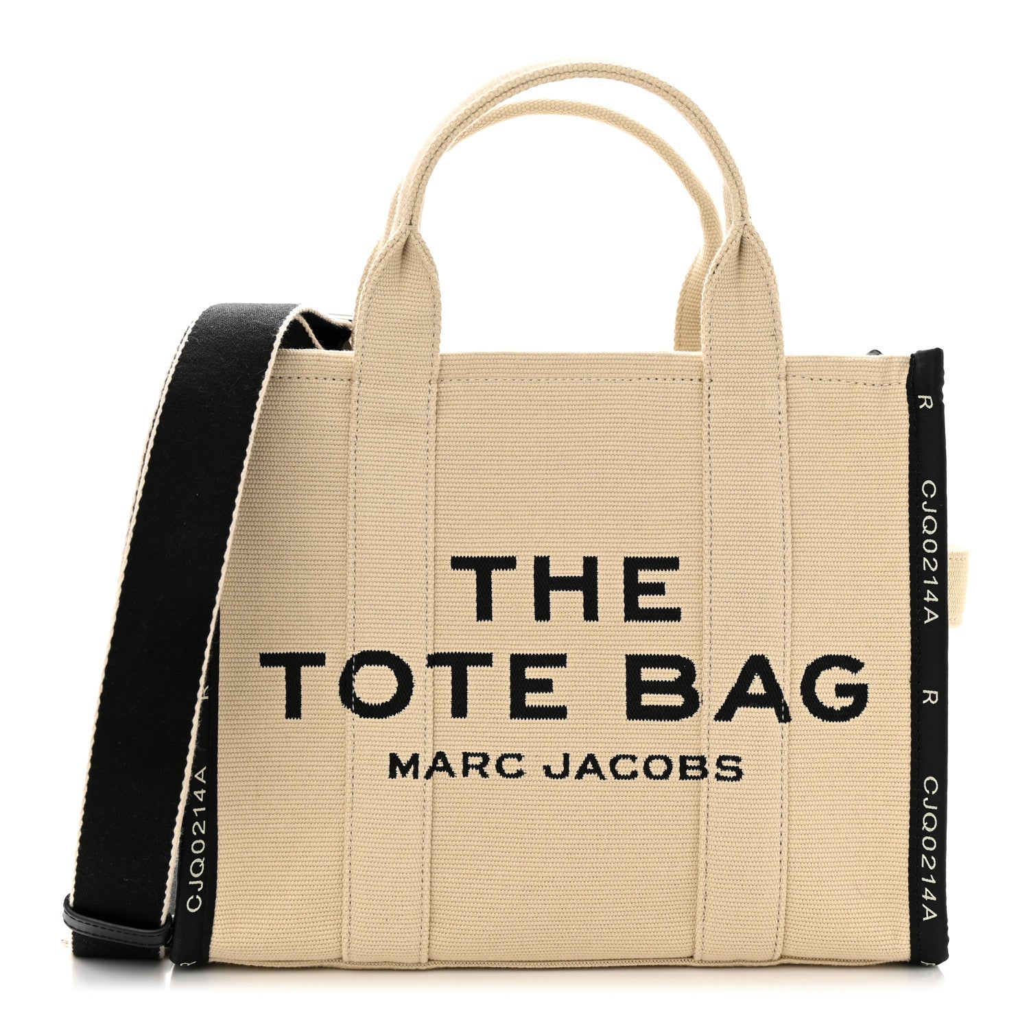 Marc Jacobs Jacquard Medium The Traveler Tote Bag Warm Sand 1 of 10