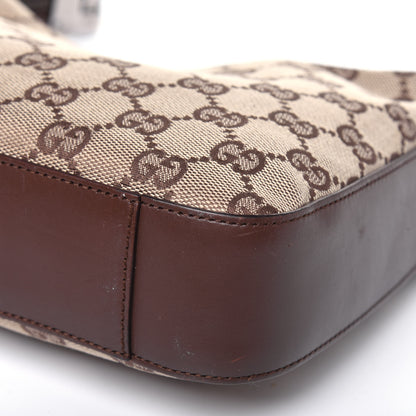 Gucci Monogram GG Small Clasp Hobo Brown 11 of 15