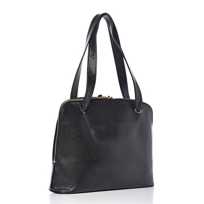 Chanel Caviar Large CC Shoulder Bag Black 3 of 17