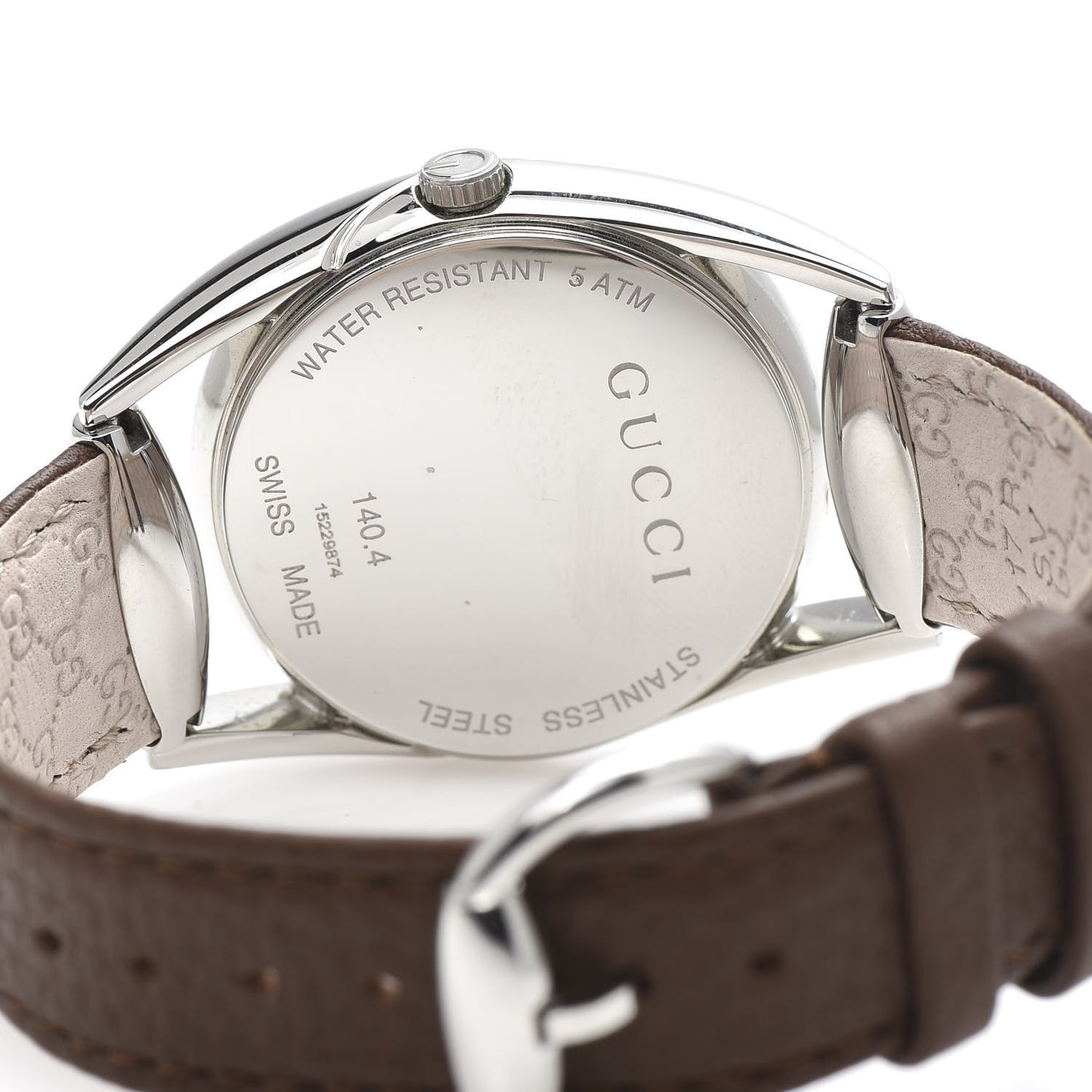 Stainless Steel Calfskin 34mm Horsebit Quartz Watch