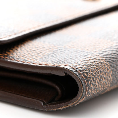 Louis Vuitton Damier Ebene Porte Tresor International Wallet 9 of 12