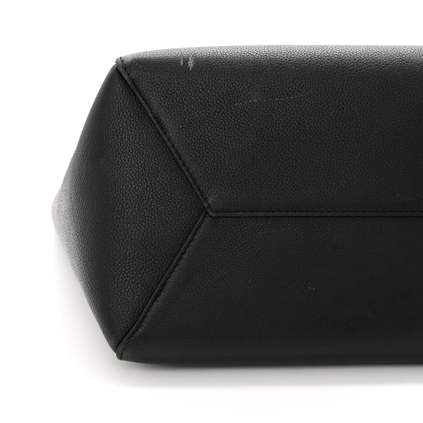 Calfskin Lockme Cabas Black