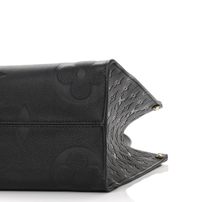 Louis Vuitton Empreinte Monogram Giant Onthego MM Black 9 of 11