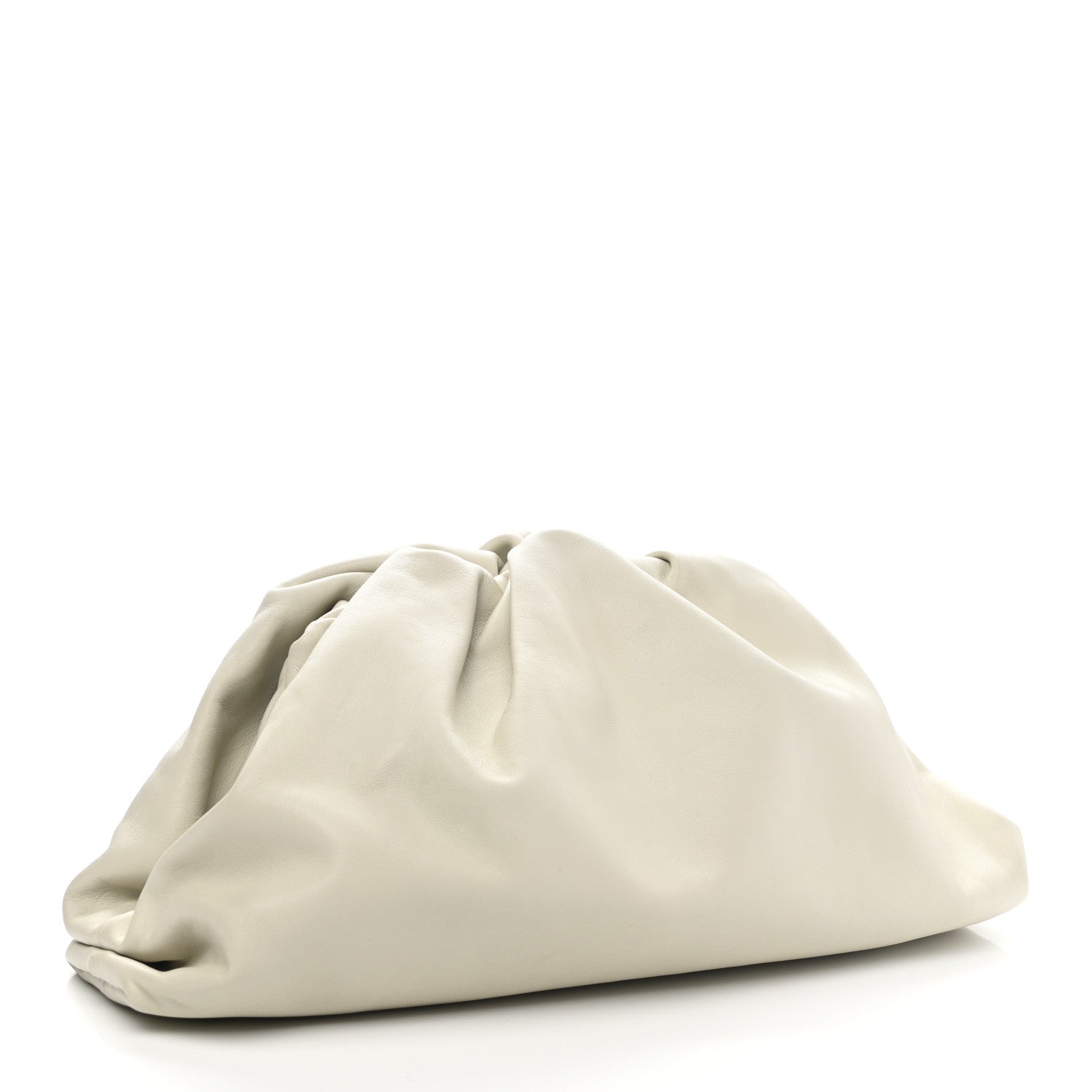 Bottega Veneta Smooth Butter Calf The Pouch Oversized Clutch Mist 3 of 12