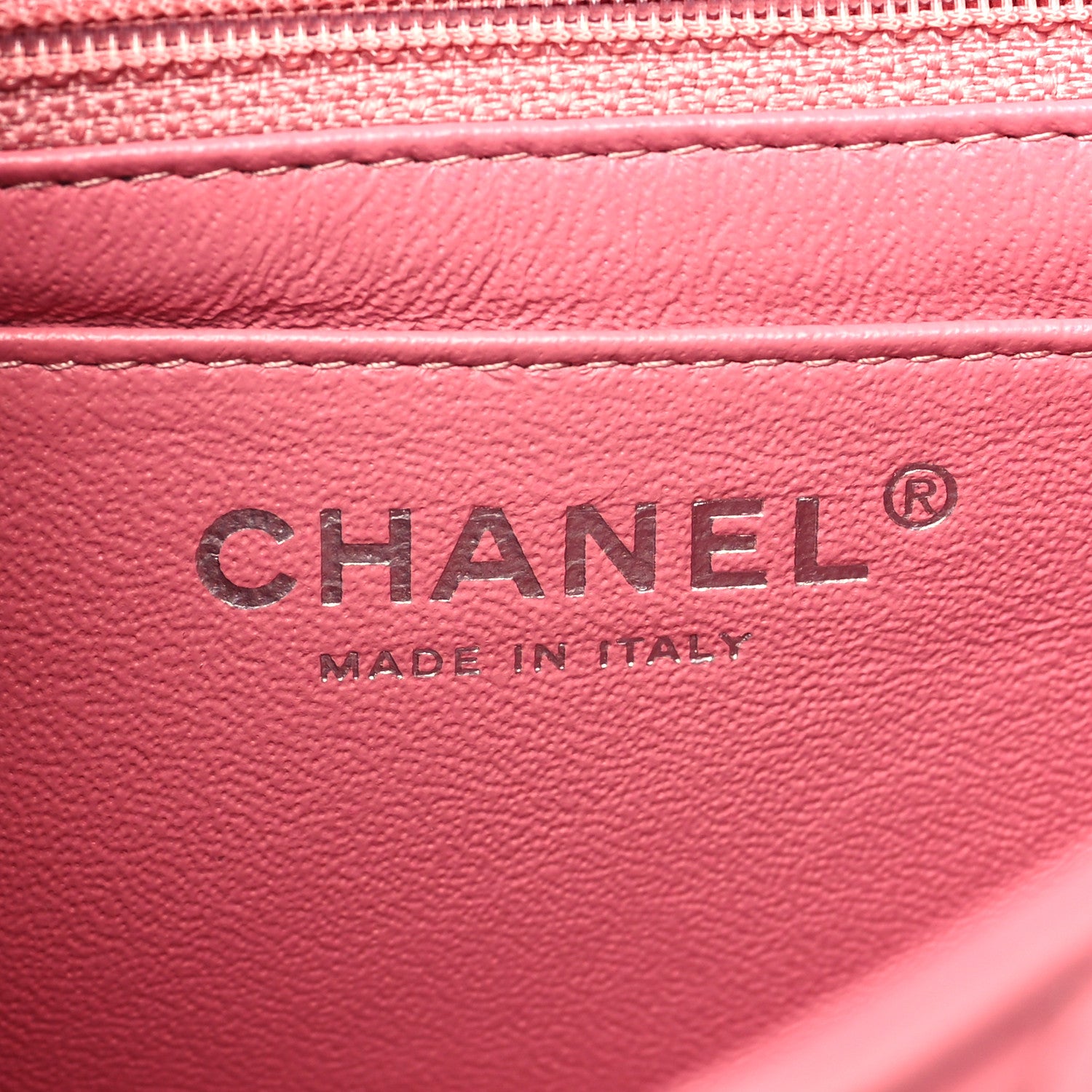 Chanel Lambskin Quilted Mini Square Flap Pink 5 of 10