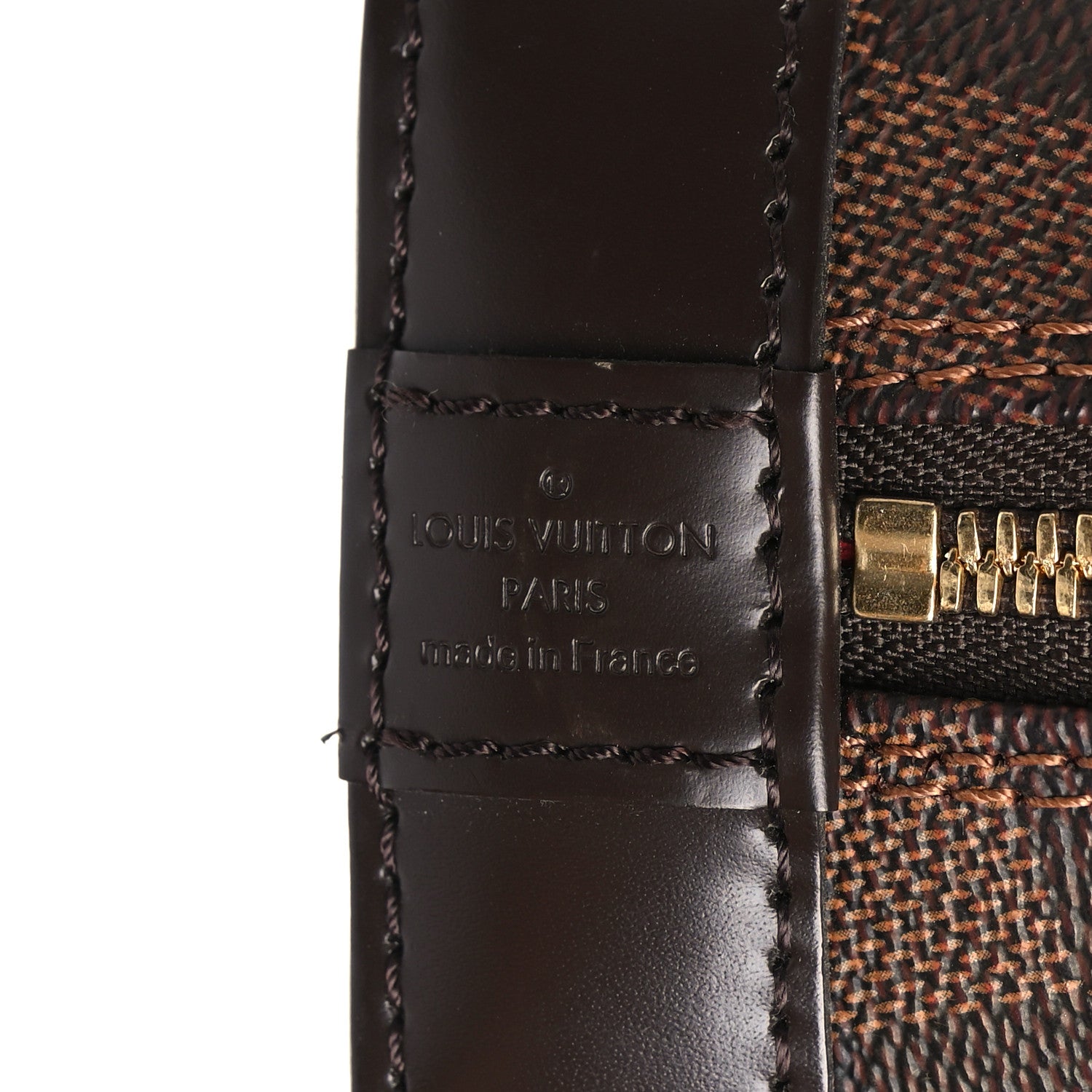 Louis Vuitton Damier Ebene Alma BB 6 of 8