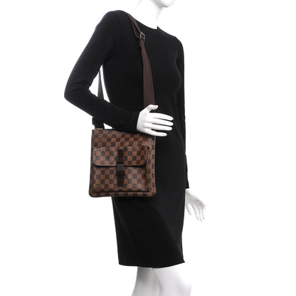 Louis Vuitton Damier Ebene Pochette Melville 2 of 7