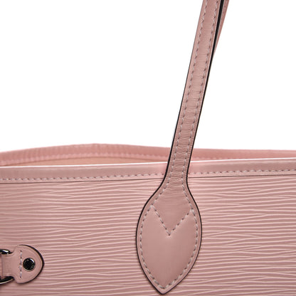 Louis Vuitton Epi Neverfull MM Rose Ballerine 19 of 23