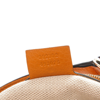 Gucci Pebbled Calfskin Medium Soho Boston Curcuma 6 of 6