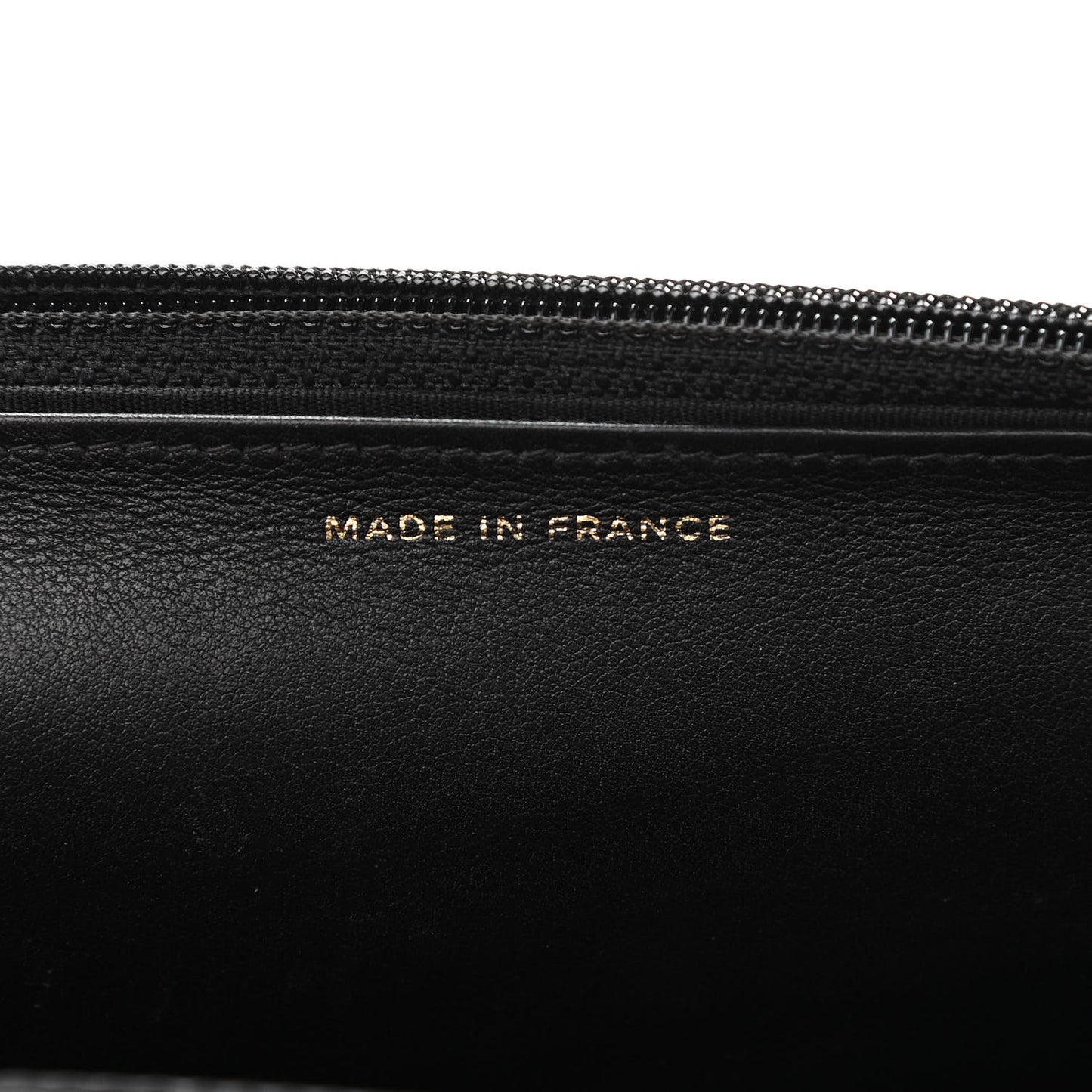 Caviar Quilted Boy Wallet On Chain WOC Black