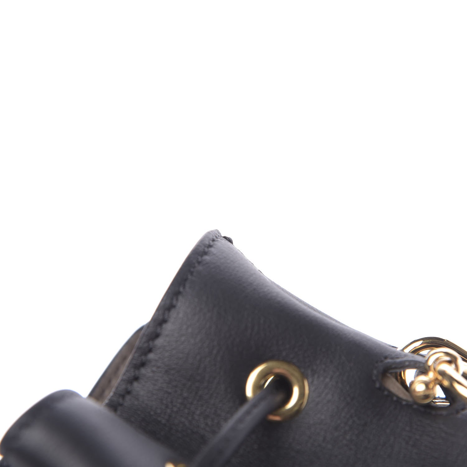 Fendi Vitello Grace Matte F is Fendi Grande Mon Tresor Bucket Bag Black 9 of 10