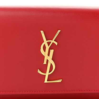 Saint Laurent Smooth Calfskin Monogram Kate Belt Bag Red 9 of 11