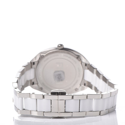 Fendi Stainless Steel Ceramic Diamond 34mm Momento Bugs Quartz Watch Blue 4 of 7