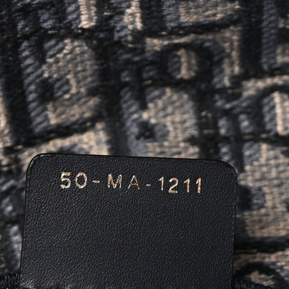 Christian Dior Oblique Slim Saddle Pouch Blue 7 of 11