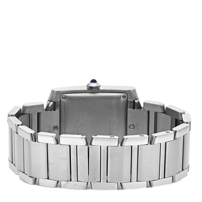 Cartier Stainless Steel 28mm Tank Francaise Automatic Watch 3 of 5