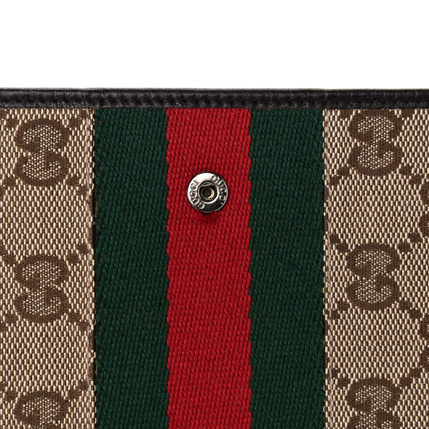 Monogram Web Small Ring Agenda Brown