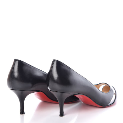 Christian Louboutin Nappa 17th Floor 55 Pumps 36.5 Black 4 of 8