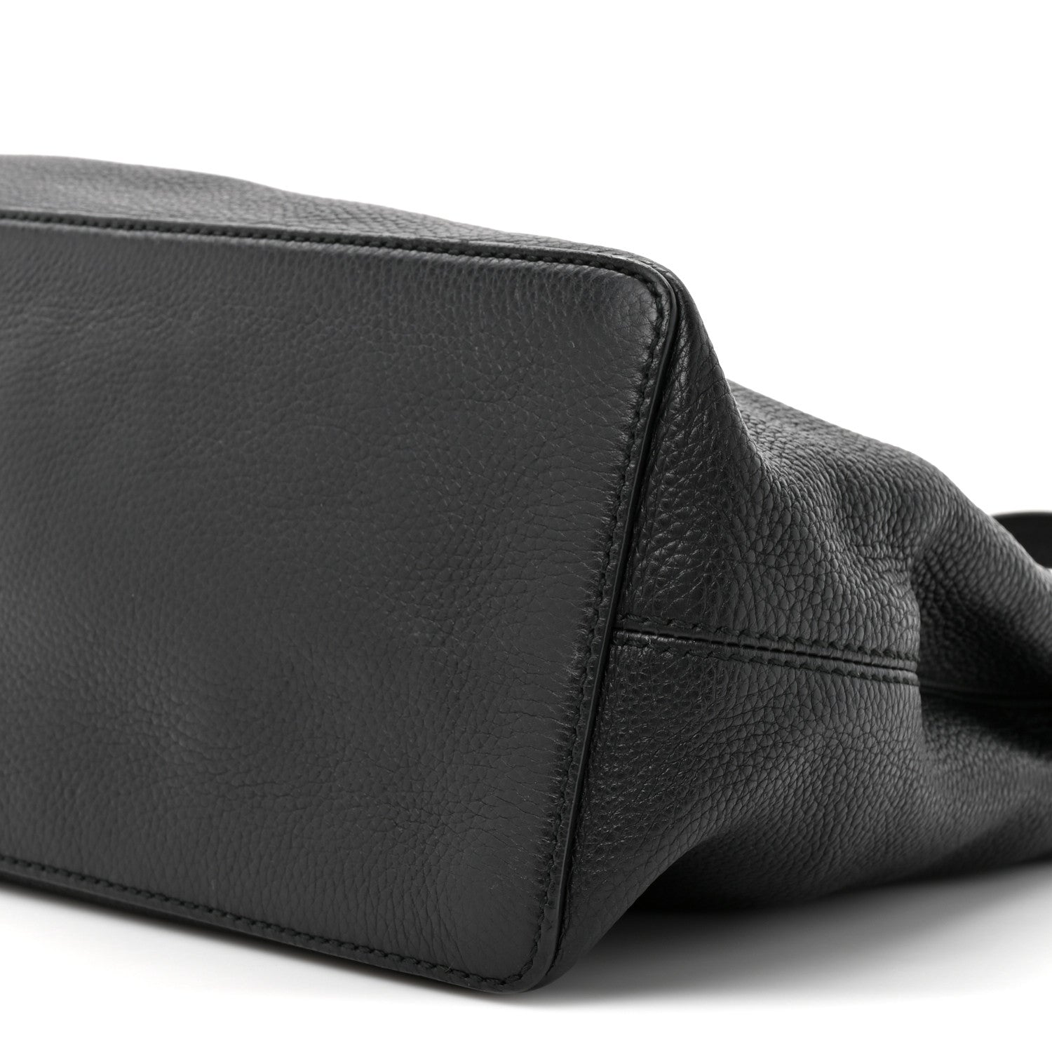 Gucci Pebbled Calfskin Large Soho Hobo Black 9 of 12