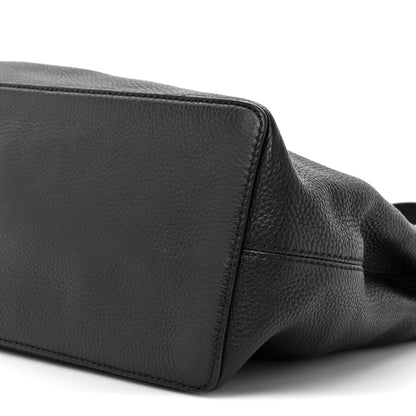 Gucci Pebbled Calfskin Large Soho Hobo Black 9 of 12