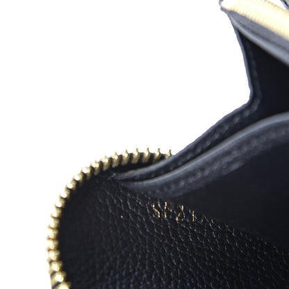 Louis Vuitton Empreinte Zippy Wallet Black 8 of 9