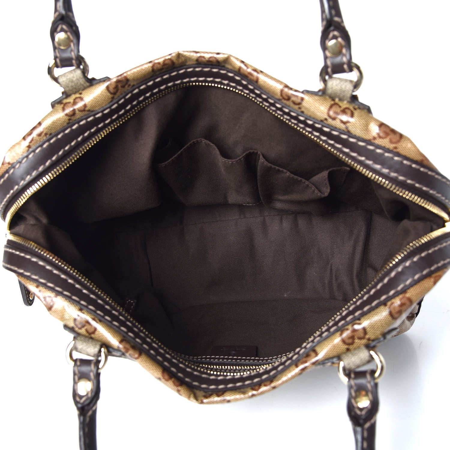 Gucci Crystal Monogram Medium Mix Dark Brown 5 of 11