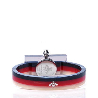 Gucci Stainless Steel Plexiglass Mother of Pearl 24mm Quartz Watch 5 of 5