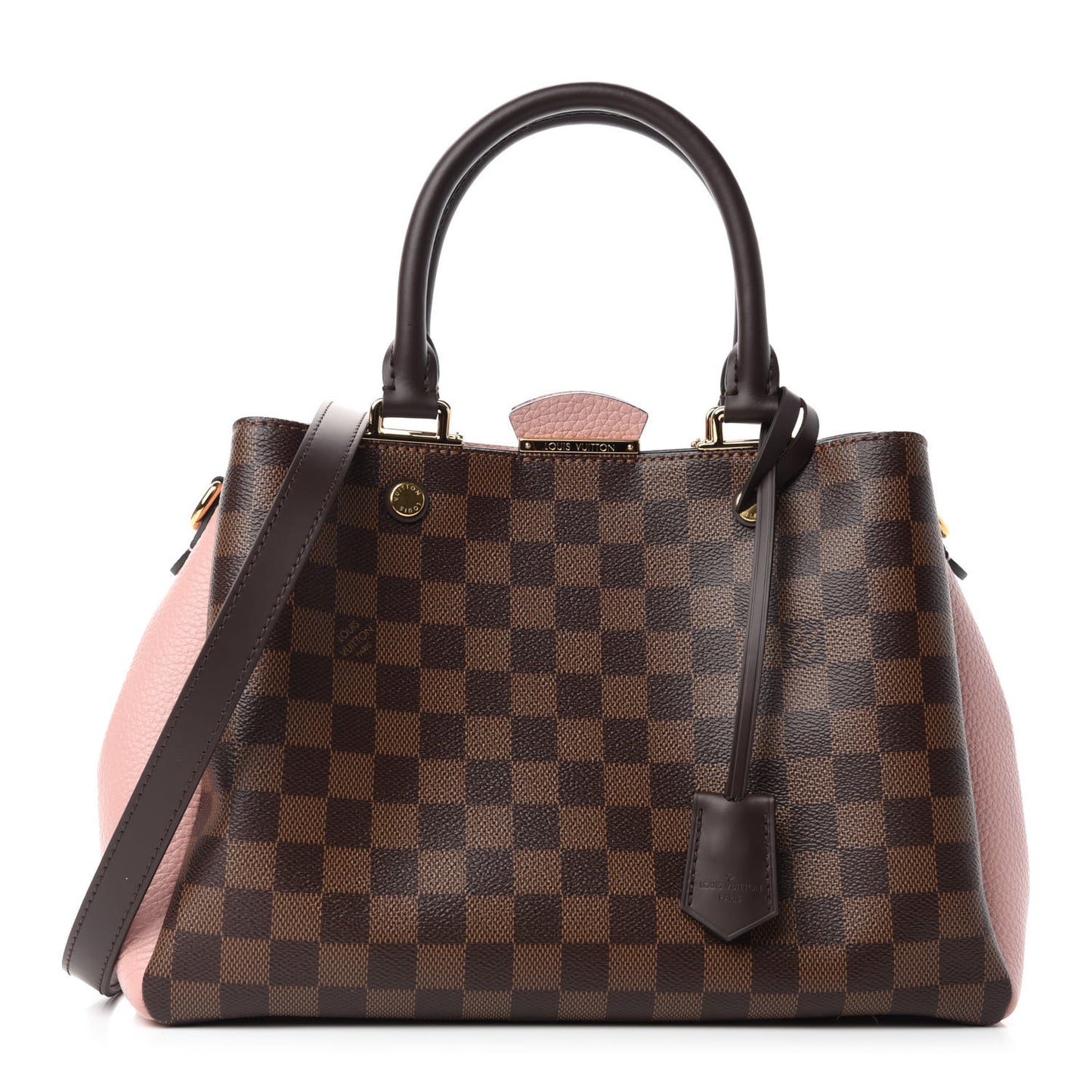 Damier Ebene Cuir Taurillon Brittany Magnolia