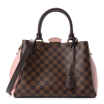 Louis Vuitton Damier Ebene Cuir Taurillon Brittany Magnolia 1 of 10