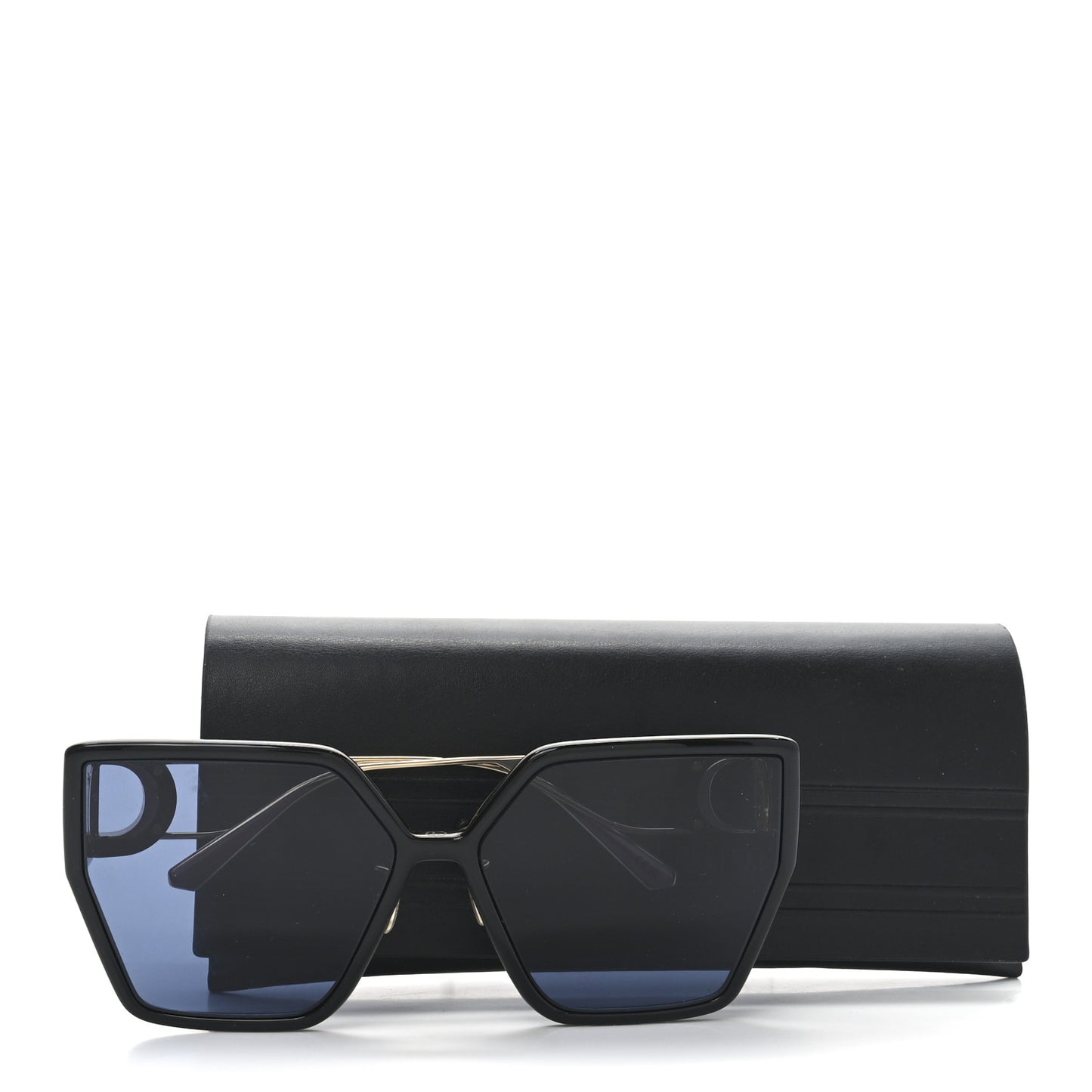 Square 30 Montaigne Sunglasses Blue