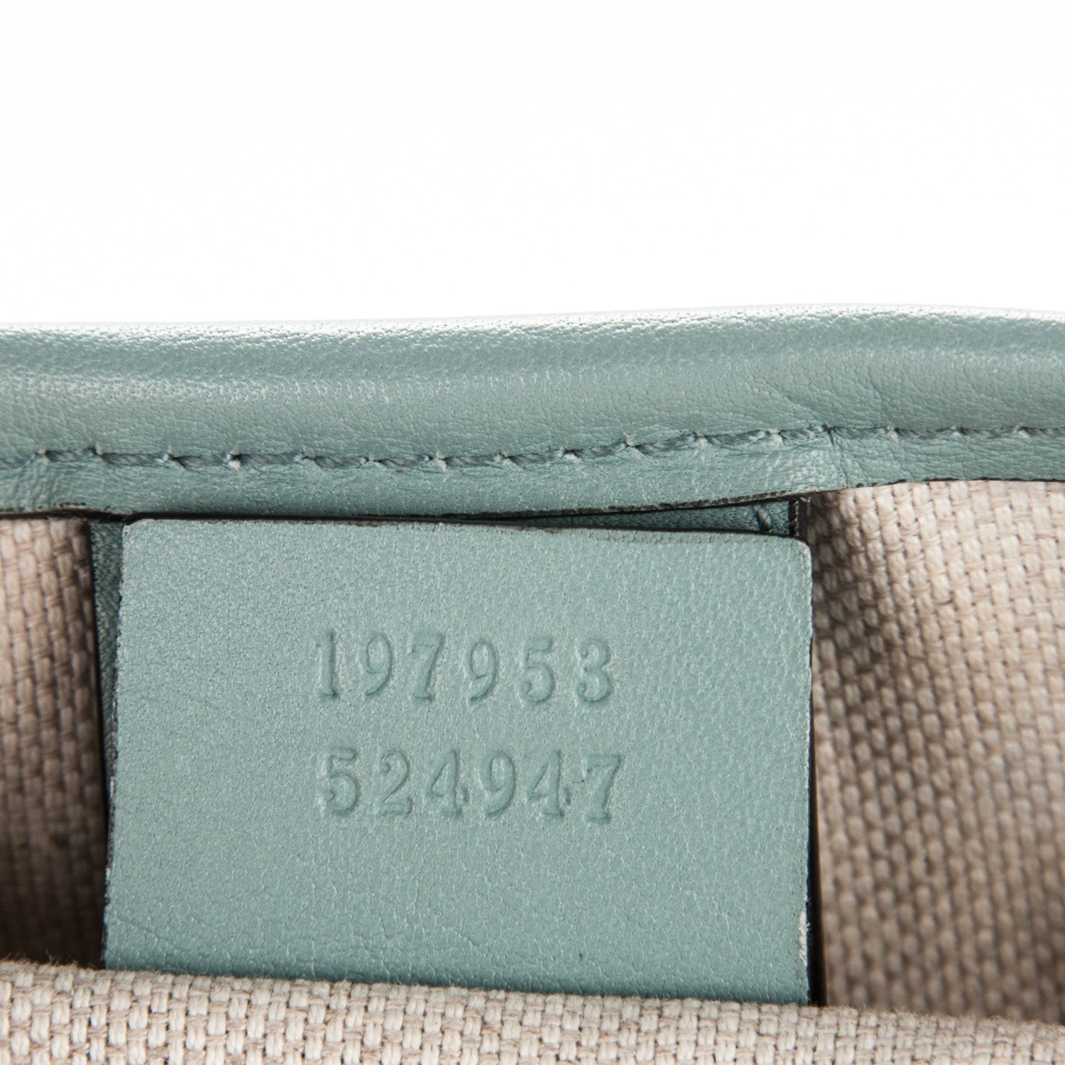 Gucci GG Plus Monogram Medium Joy Tote Light Blue 7 of 7