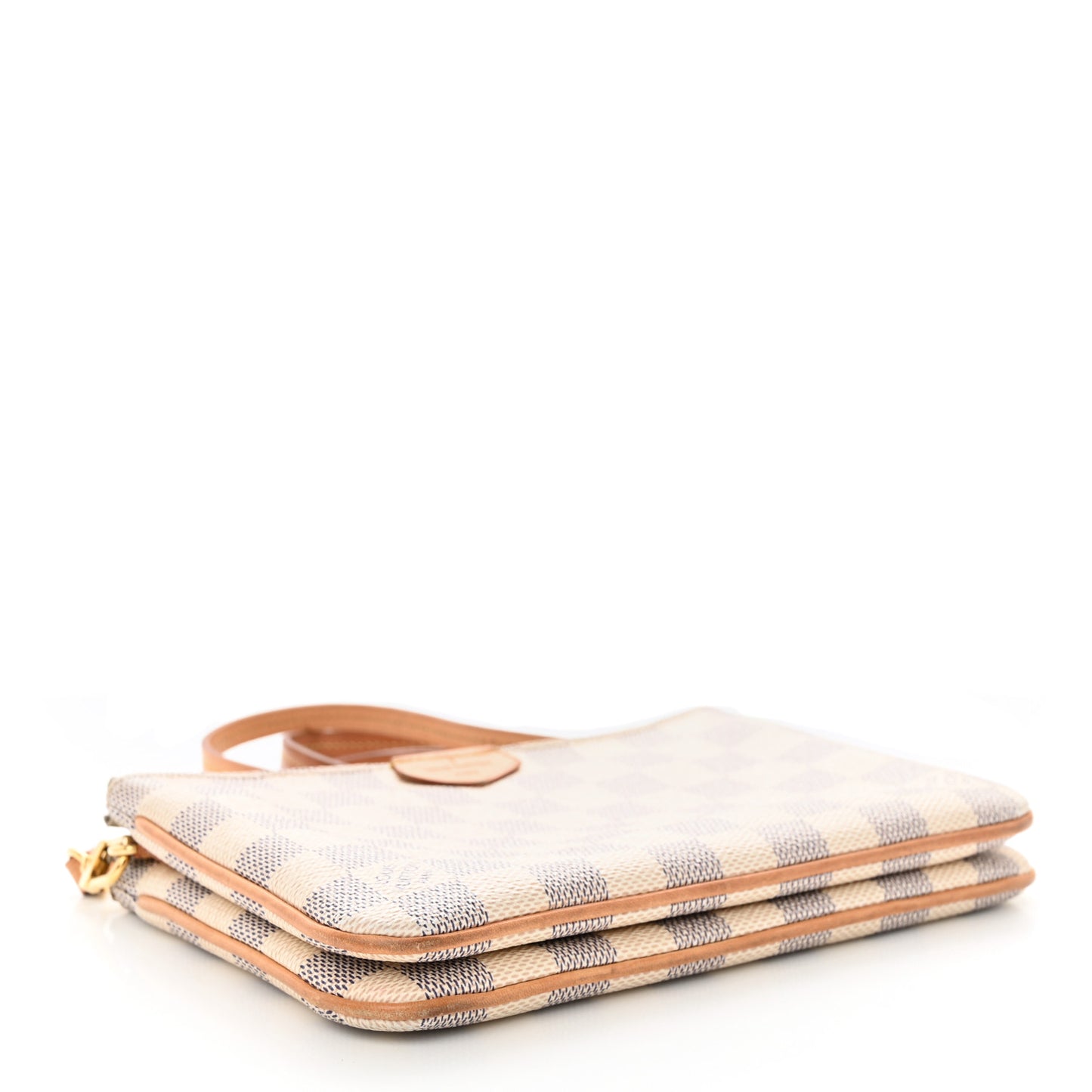 Damier Azur Double Zip Pochette