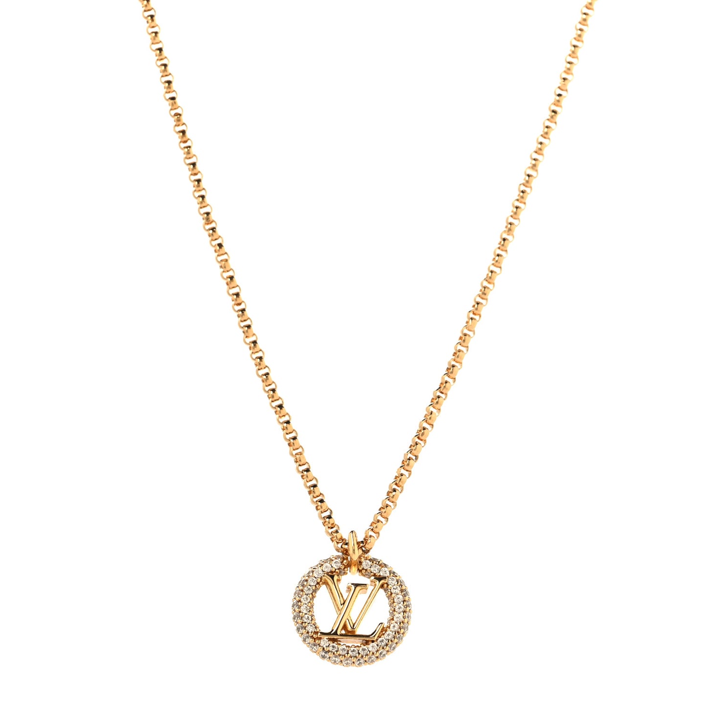 Metal Crystal Louise By Night Necklace