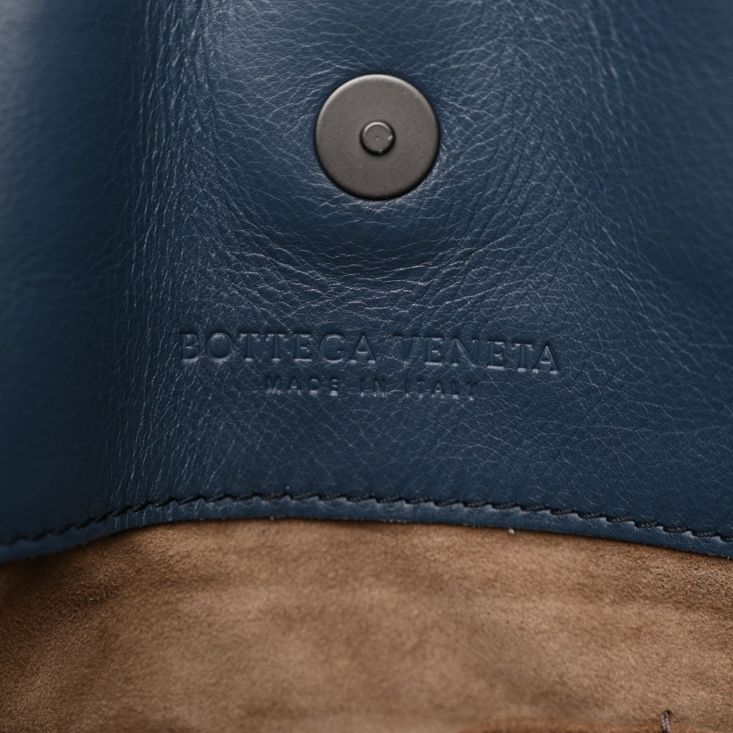 Bottega Veneta Lambskin Intrecciato Boutis Medium Tote Dark Denim 6 of 15