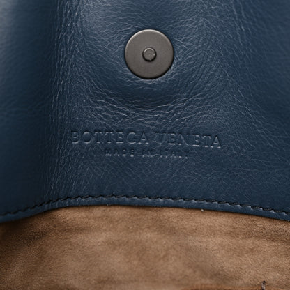 Bottega Veneta Lambskin Intrecciato Boutis Medium Tote Dark Denim 6 of 15