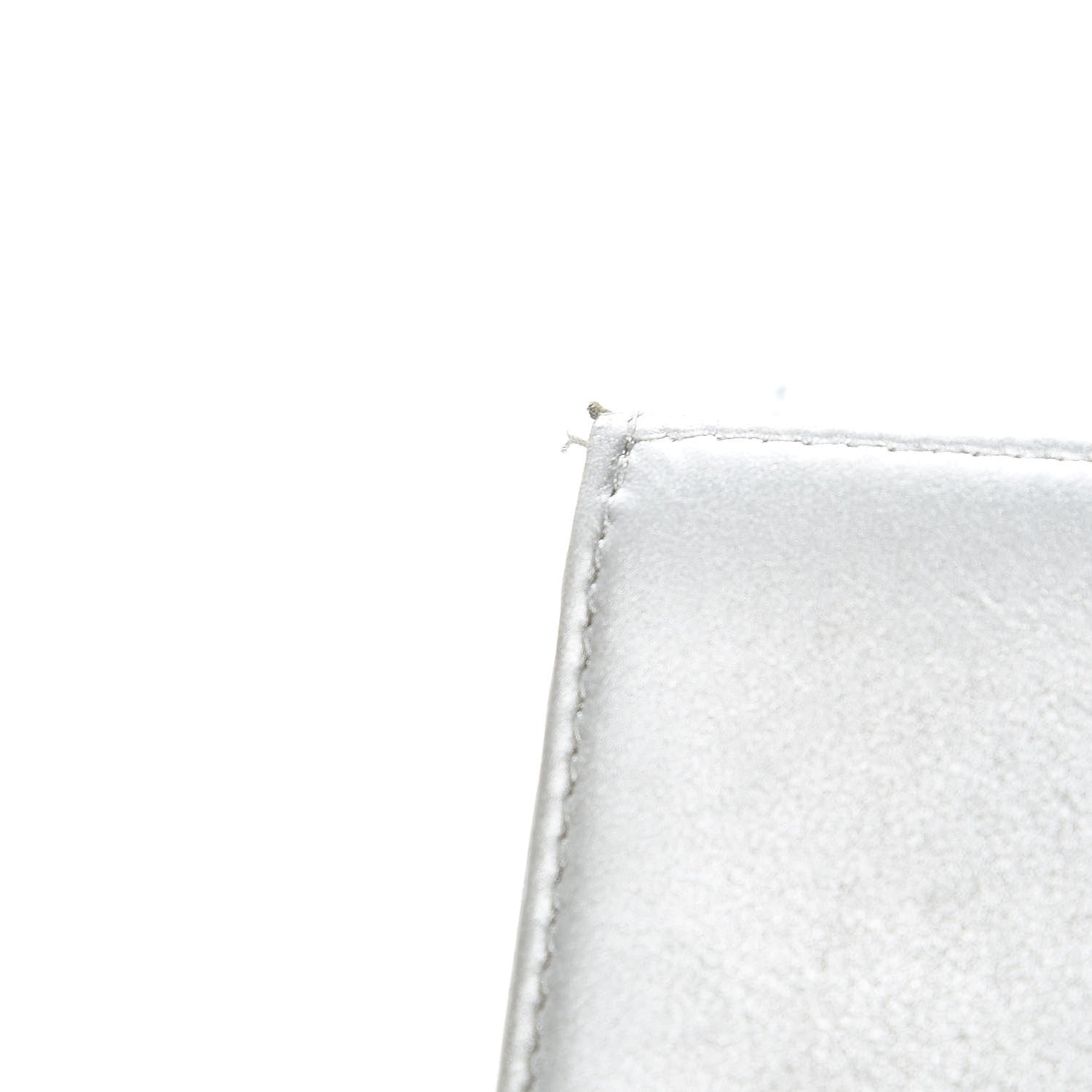 Chanel Lambskin Large CC Flap Wallet Silver 9 of 22