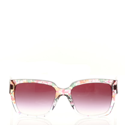 Chanel Acetate Multicolor Tweed CC Sunglasses 5220 Pink 2 of 7