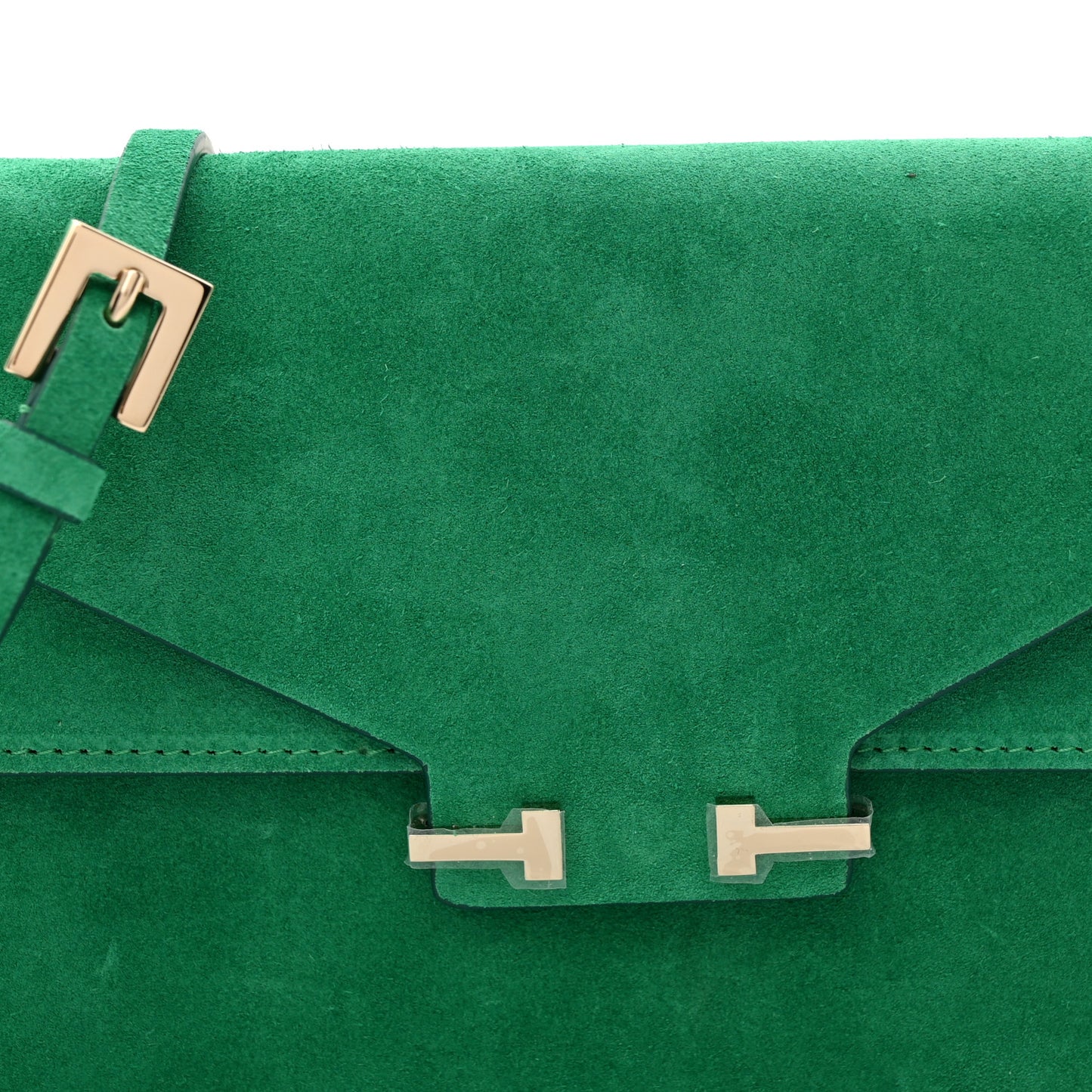 Suede Mini Aube Bag Formal Garden