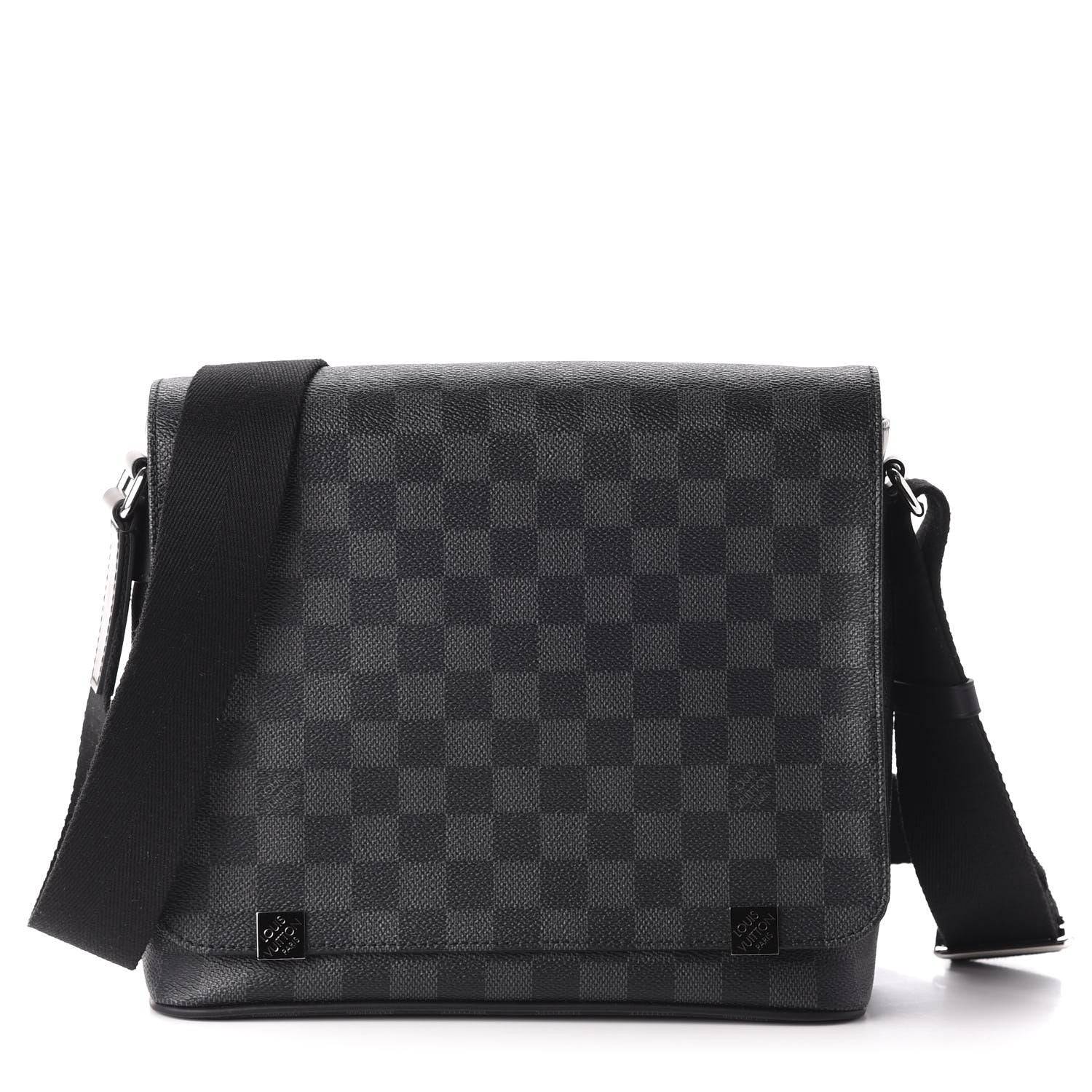 Louis Vuitton Damier Graphite District PM 1 of 11