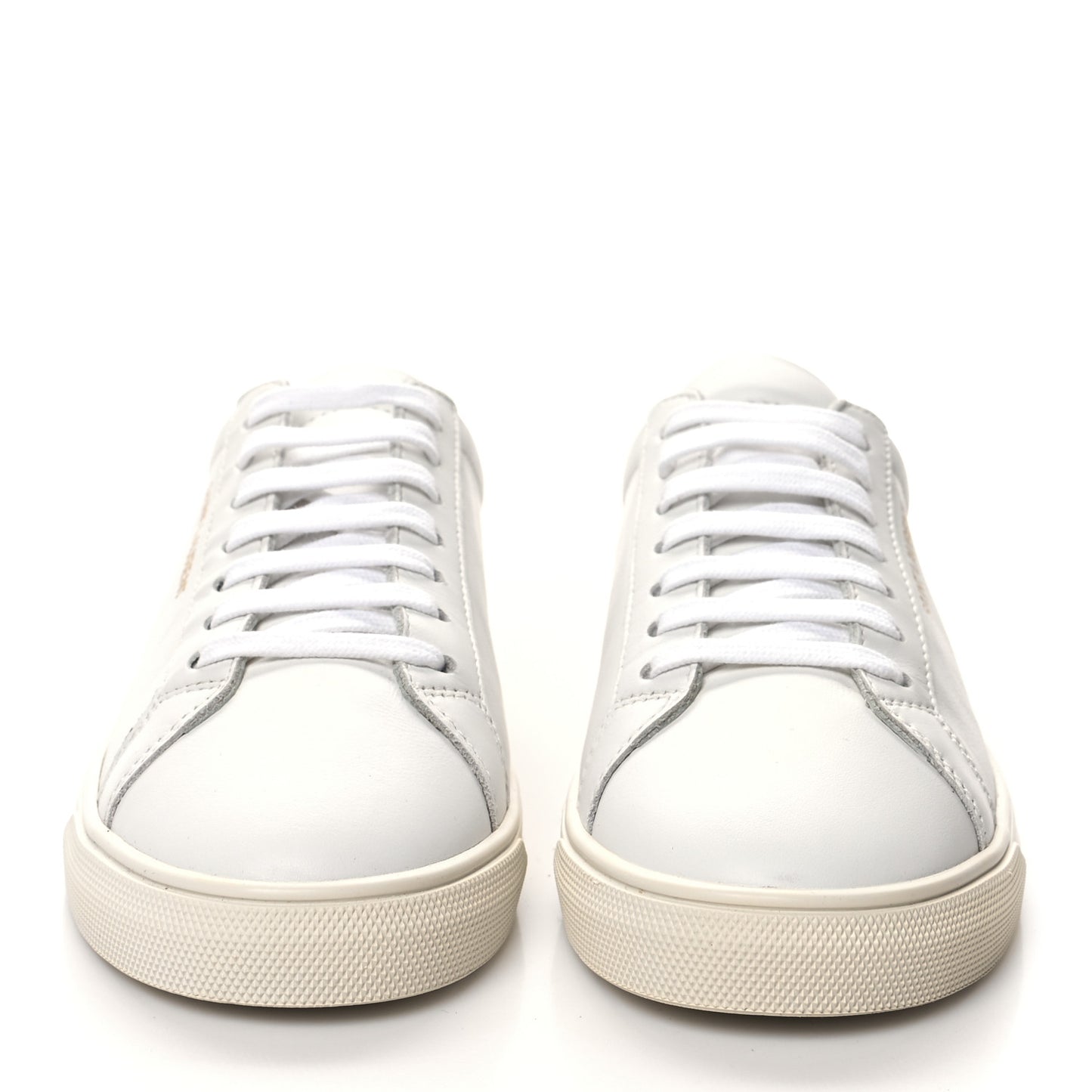 Calfskin Andy Low Top Sneakers 36.5 Blanc Optique