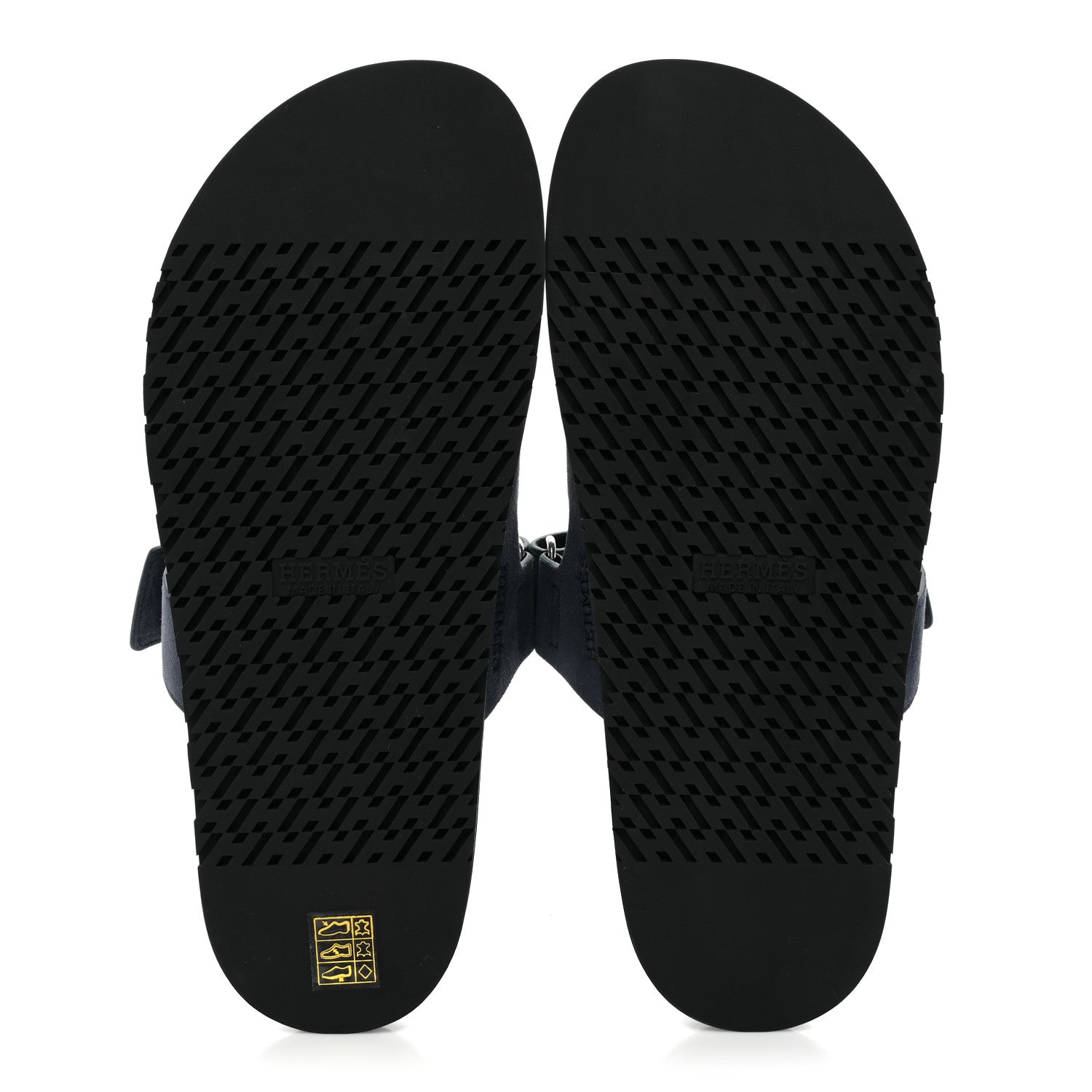 Hermes Suede Goatskin Mens Chypre Sandals 43.5 Bleu Celeste 5 of 9