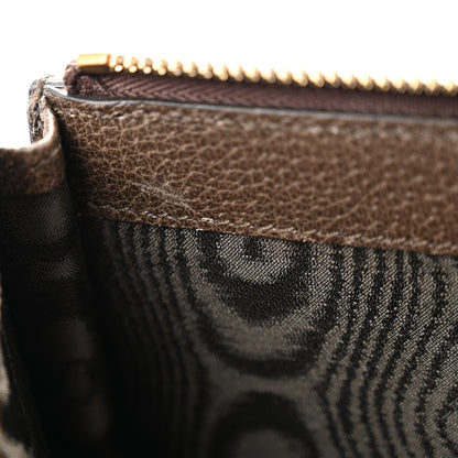Gucci X BALENCIAGA BB Supreme Monogram Web Ophidia Wristlet Beige New Acero 8 of 9