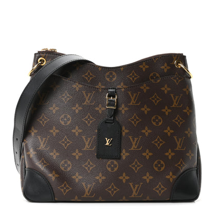 Louis Vuitton Monogram Odeon MM Black 1 of 9