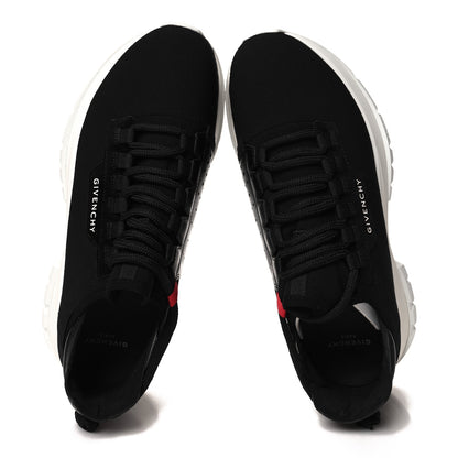 Givenchy Neoprene Calfskin Spectre Low Runners Sneakers 40 Black 2 of 8